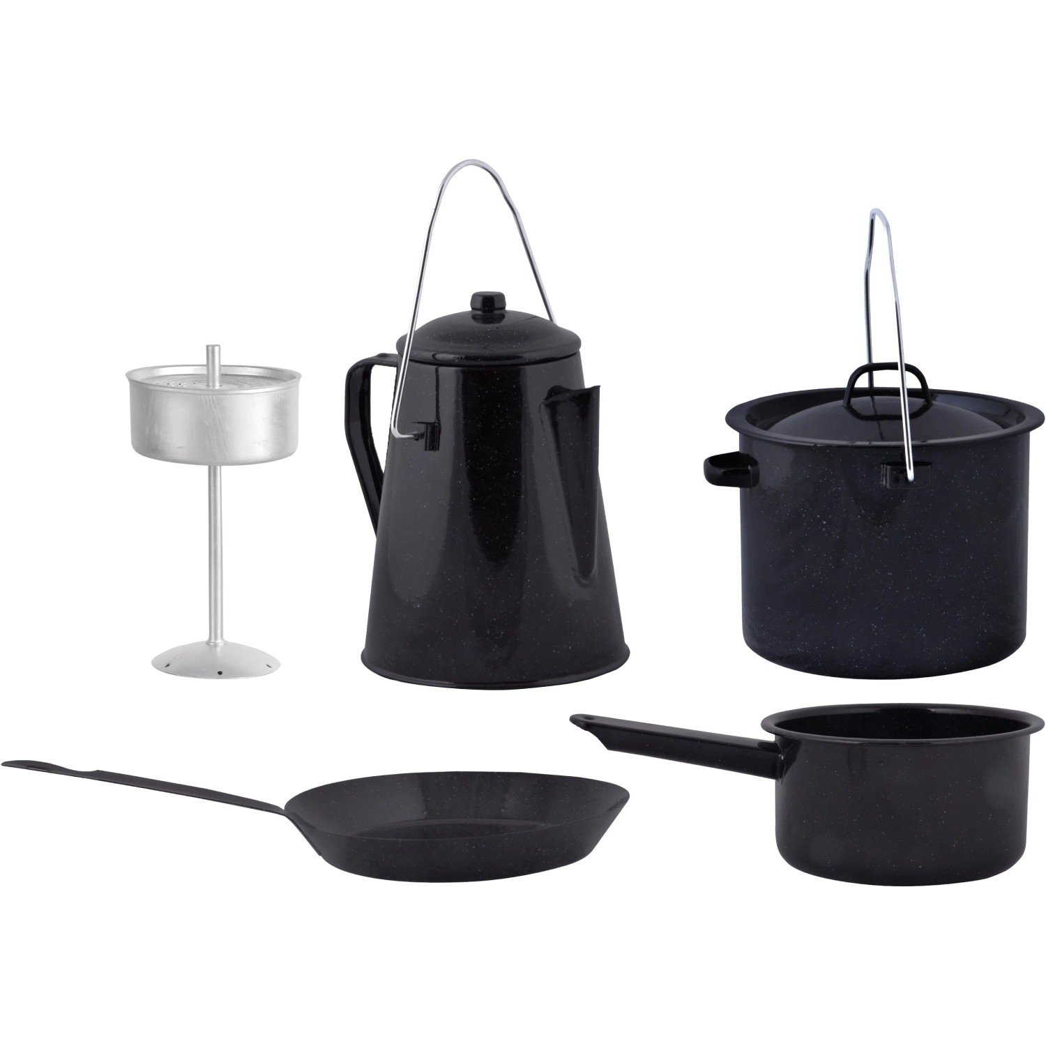 Esschert Outdoor Kochset 4 teilig Schwarz kaufen bei OBI