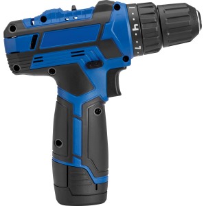 LUX Akku-Bohrschrauber A-BS-12-23, 12V, blau-schwarz. Kompakter Akkuschrauber für Heimwerker.