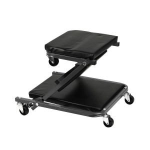 Apa Montagerollbrett/Hocker 2in1, umwandelbar, mit Rollen, für Werkstatt & Autoreparatur.
