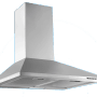 Edelstahl Kaminhaube für Held Küchenzeile Kempten, Dunstabzugshaube