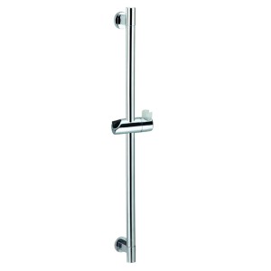Verchromte Nie Wieder Bohren Brausestange Spaa, 66 cm, mit höhenverstellbarem Konusgleiter.