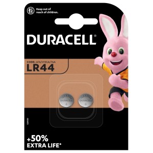 Duracell LR44 Knopfzellen 2er-Pack für Spielzeug & Co.