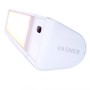 Weißer Vasner Infrarot-Heizstrahler Teras X20 mit Fernbedienung. Terrassenheizer mit Low Glare.