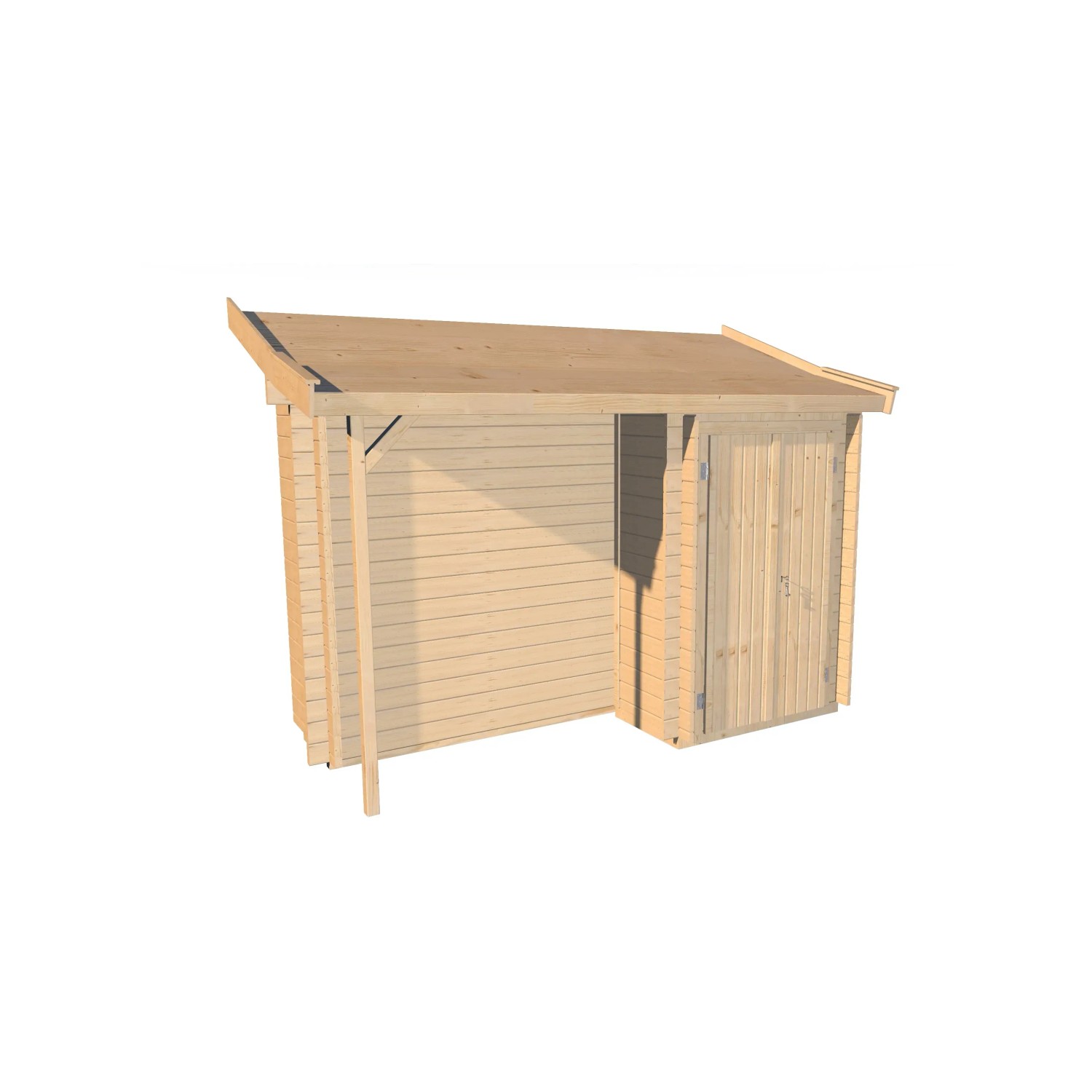 Weka Anbauschrank mit Schleppdach kaufen bei OBI