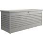 Biohort Freizeitbox Gr. 200, Quarzgrau-Metallic, ideal zur Aufbewahrung im Außenbereich.