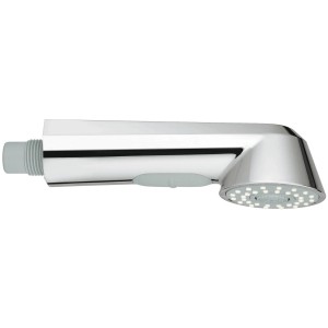 Grohe Spülbrause mit Chromoberfläche, 7,5x5x21,5 cm, für Spüle oder Wasserhahn.