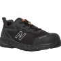 New Balance Logic S1 PL Sicherheitsschuh, schwarz-orange, Gr. 40. Arbeitsschuh mit Zehenschutz.