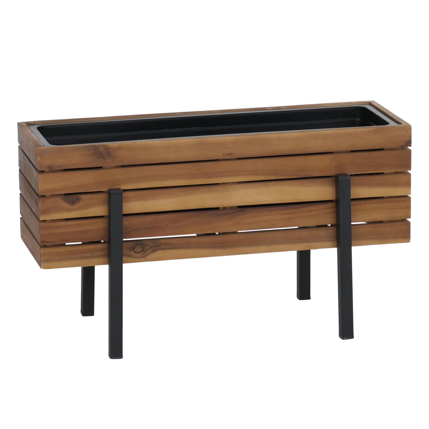 MCW Pflanzkasten P88 Akazie Holz 35x62x26cm Braun kaufen bei OBI