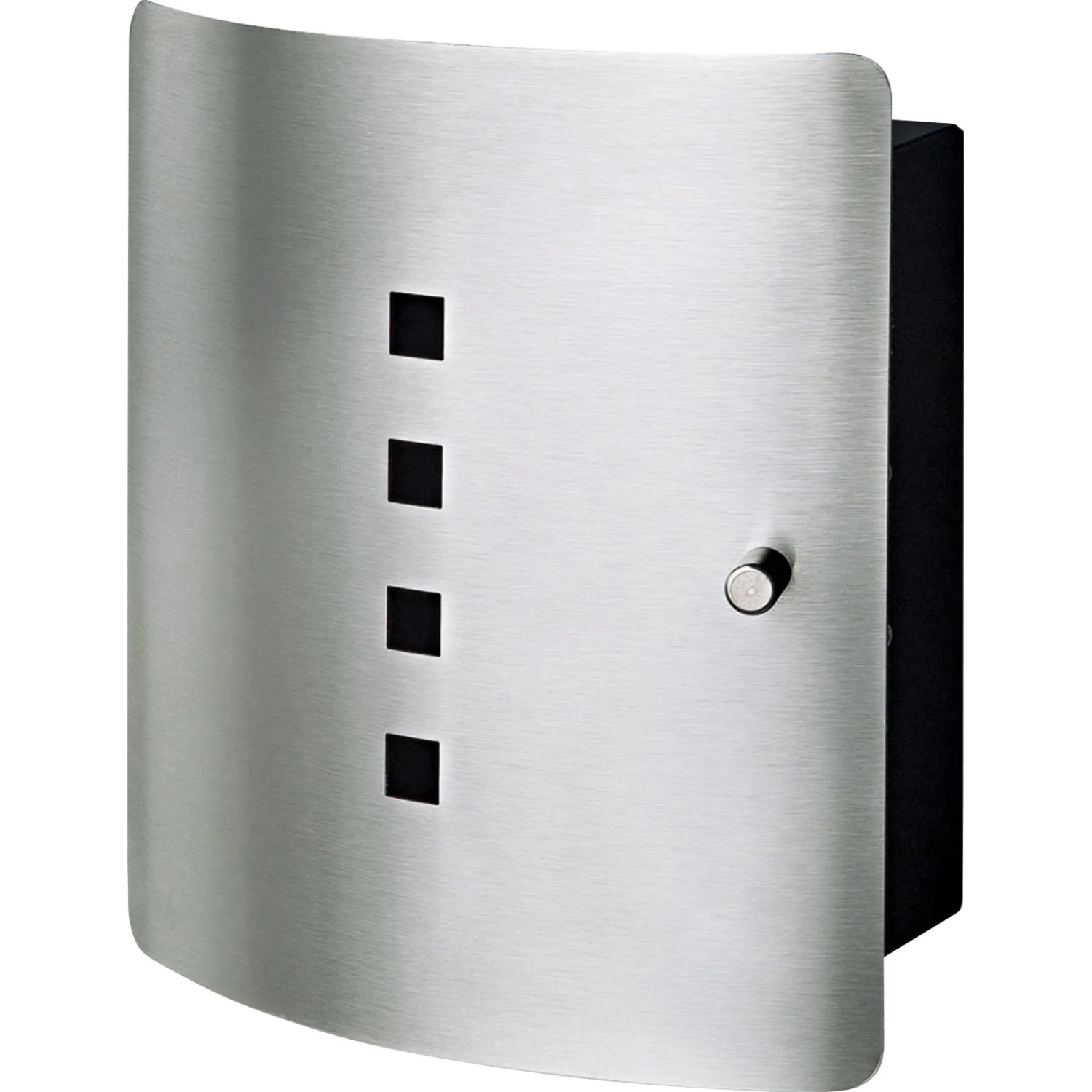 BURG WÄCHTER Schlüsselbox Design Keys Please mit 10 Haken und magnetischem Verschluss, Schlüsselkasten 6205/10 Ni KEYS PLEASE, Edelstahl/Stahlblech