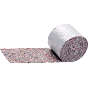 Rolle selbstklebender Filzisolierstreifen, 70mm breit, zum Dämmen von Rohren.