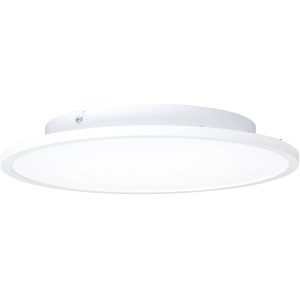 Rundes, weißes LED-Panel Buffi für Deckenmontage, Ø 35 cm.