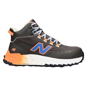 New Balance Cremorne Mid S3L Sicherheitsstiefel in Braun-Orange, Größe 40.