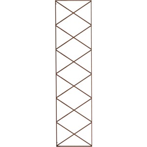 Unbeschichtetes Eleo Rankgitter Vite aus Schmiedeeisen für Pavillons & Pergolen.