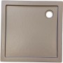 Sanotechnik Duschwanne Quadrat 80 cm x 80 cm Grau