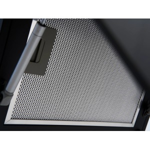 Respekta Design-Schräghaube Solea Schwarz 60 cm