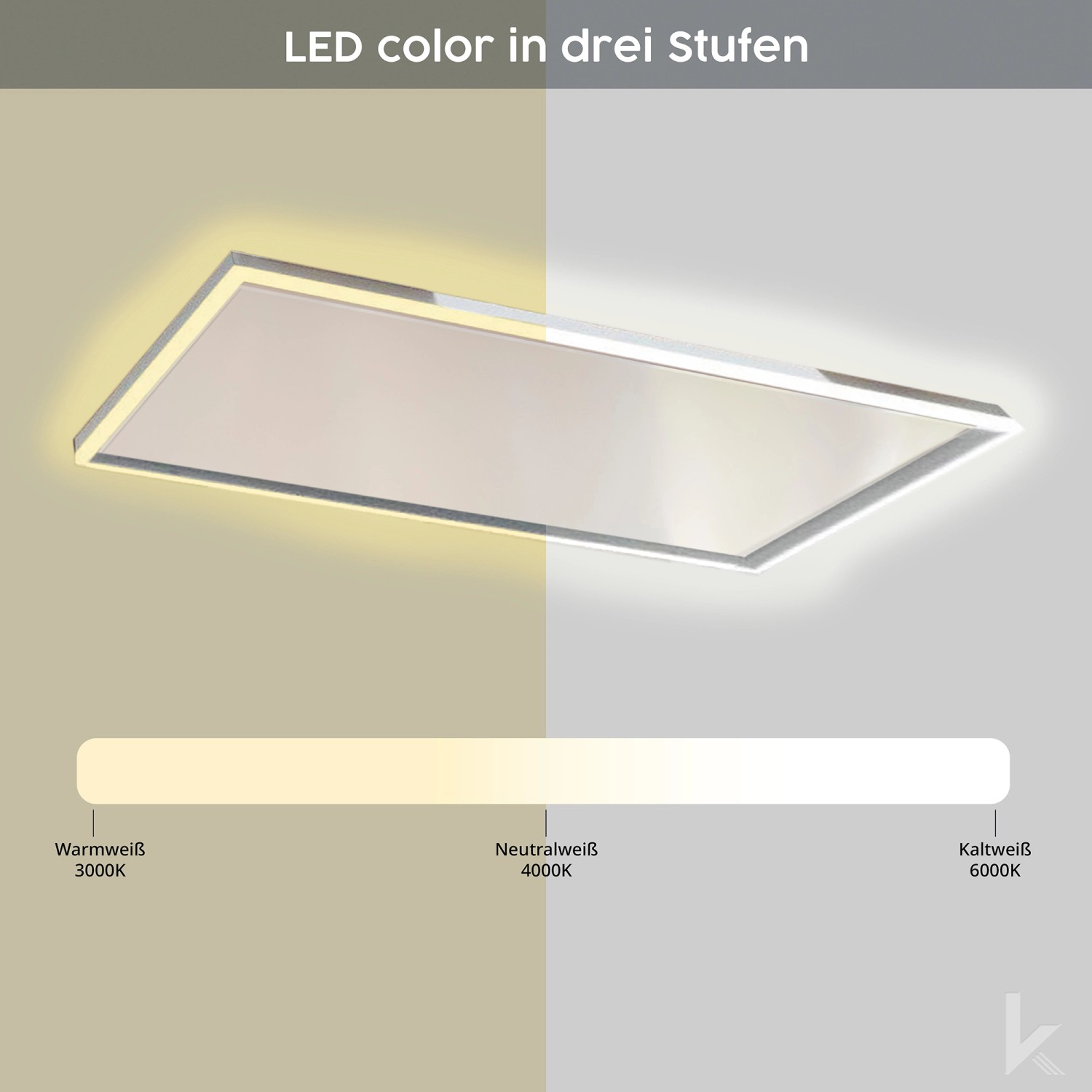 Könighaus LED-Deckenheizung M-Serie 450 W Weiß_4