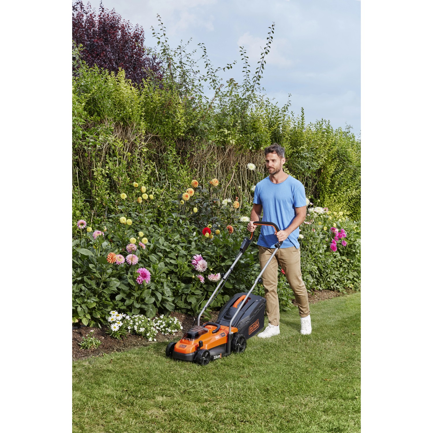 Black+Decker AkkuRasenmäher BCMW3336N 36V 38 cm kaufen bei OBI