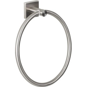 Spirella Handtuchring Nyo-Steel, gebürstet, 22 cm. Wandmontage im Badezimmer.