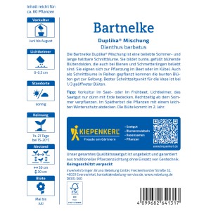 Kiepenkerl Saatgut Bartnelke Duplika® Mischung