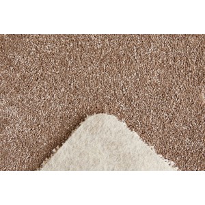 Detailaufnahme: Andiamo Teppichboden Kansas, 400 cm, Dunkel-Beige, Meterware.