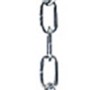 Silberner Amazonas Deckenhaken Power Hook (bis 200 kg) mit Kette und Haken für Hängesessel.