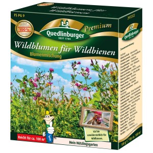 Quedlinburger Saatgut Wildblumen für Wildbienen 100 g