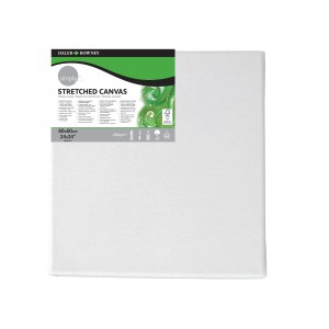 Daler-Rowney Keilrahmen, 60x60 cm, bespannt mit weißer Baumwoll-Leinwand.