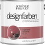 Schöner Wohnen Designfarben Englisches Rosenrot, matte Wandfarbe im 2,5 l Eimer.