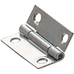 Hettich Scharnier, 25x18mm, verzinkt, für Möbelbau & Hobby.