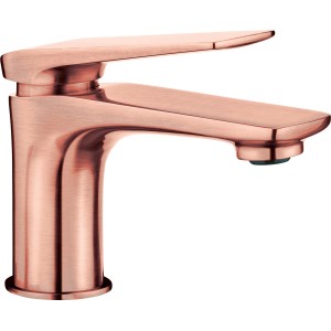 baliv Waschtischarmatur WT-5082 in Kupferoptik für das Badezimmer.