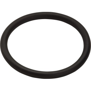Schwarzer Hansgrohe O-Ring 36 x 3,5 mm für Dichtungen, Detailaufnahme.