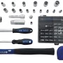 LUX Werkzeugkoffer, 129-teilig, mit Hammer, Schraubenschlüssel, Bits und weiterem Werkzeug.
