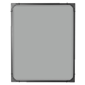 Easymaxx Moskitonetz Magic Fit, 115x135cm, anthrazit, für Fenster, einfache Montage.