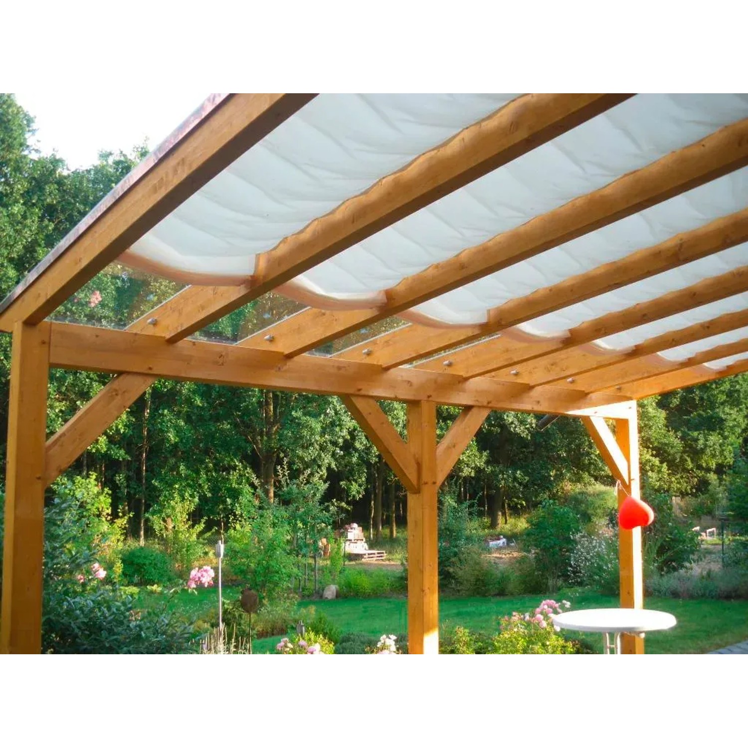 Floracord Sonnensegel Hell Elfenbein 220 cm x 88 cm inkl. Laufhaken und  Stopper kaufen bei OBI