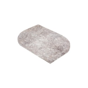 Schöner Wohnen Fußmatte Malibu Terrazzo hellgrau, 50x70 cm. Schmutzfangmatte für Innenbereiche.