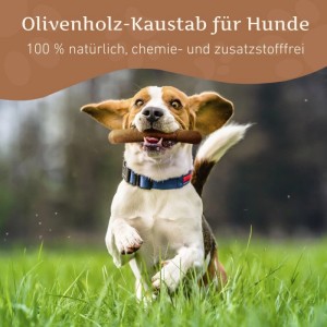 Wildfang Olivenholz Kaustab 3 x L