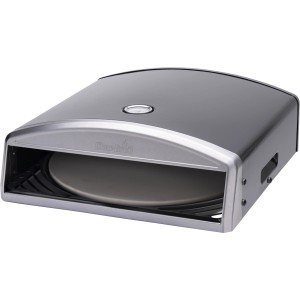 Char-Broil Pizzaofen-Aufsatz für Gasgrill mit Pizzastein, geeignet für Gasgrills.