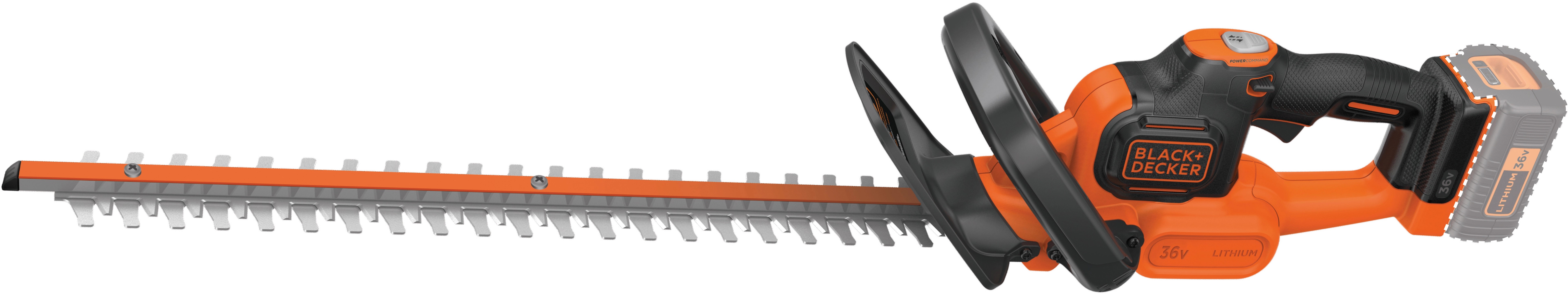Black+Decker AkkuHeckenschere GTC3655PCLB Basis 36 V 55