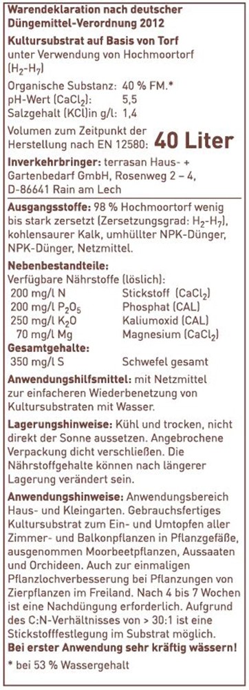 GROW by OBI Blumenerde leicht 40 l kaufen bei OBI