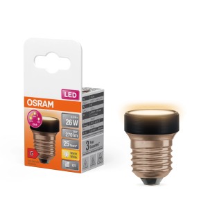 Osram LED-Flat-Leuchtmittel E27, 3,5W, warmweiß, ultrakompaktes Design.