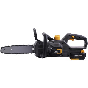 Texas Akku-Kettensäge CSW 2000 mit Akku und Ladegerät.