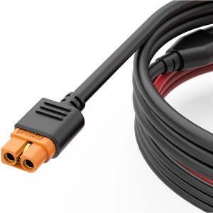 Ecoflow Solarkabel MC4 zu XT60i, schwarz-rot, für Solarpanel-Verbindung zu Powerstation.