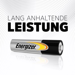 Energizer Alkaline Power AAA Batterie, 24er Pack. Micro Batterie für Geräte des täglichen Gebrauchs.