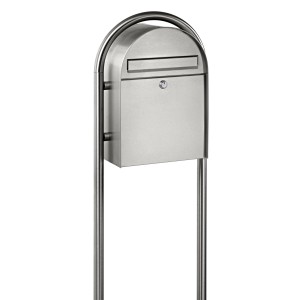 Burg Wächter Edelstahl-Ständer 3685 für Briefkasten Nordic 680/3680.