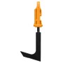 Fiskars OneClick Fugenkratzer mit orangefarbenem Kopf und schwarzer Klinge.