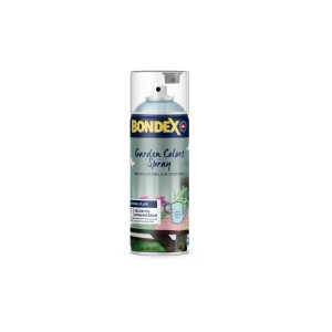 Bondex Garden Colors Spray, zartes Lagunenblau, 0,4 l Dose. Spezial-Spray für Vintage-Flair auf Holz, Terrakotta und Zink.