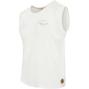 Gardena Damen-Top Cloud Dancer, ärmelloses Shirt mit Blütenprint für Gartenarbeit.