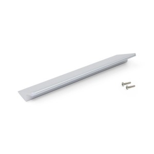 Emuca Lot von 5 Möbelgriffe Osaka L225 mm 160 mm Achsenabstand Aluminium Dunkelgrau