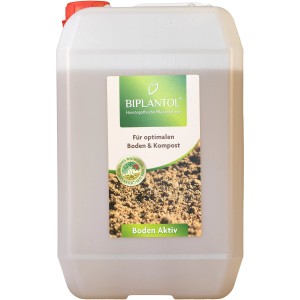 Kanister Biplantol Boden Aktiv 5 l: Bodenverbesserer für optimalen Boden und Kompost.