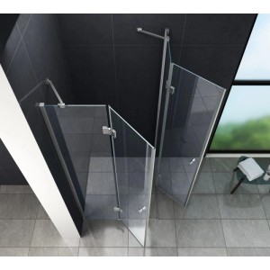 Glasdeals Duschkabine CORNO 100 x 100 x 195 cm 3034